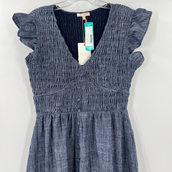 SKIES ARE BLUE Ciela Tier Hem Maxi Dress new
Size small - Picture 4 of 11
